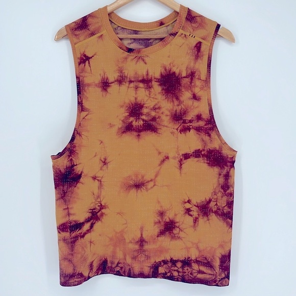 Lululemon Metal Vent Tech Sleeveless 2.0 Tank Disconnect Marble Dye Soleil Med - Picture 1 of 14